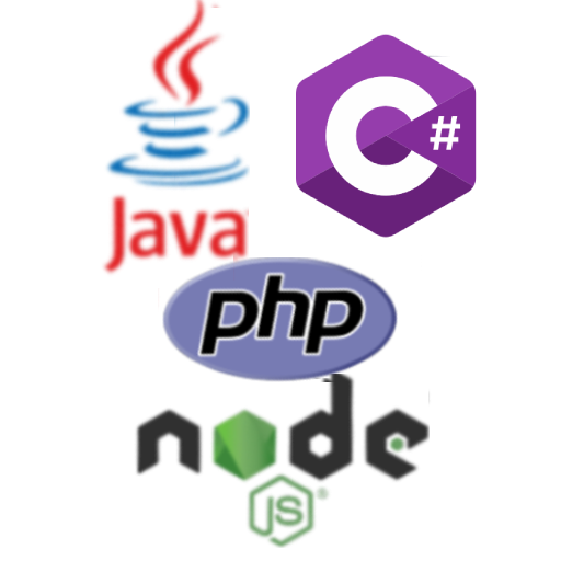 Java, Node, PHP