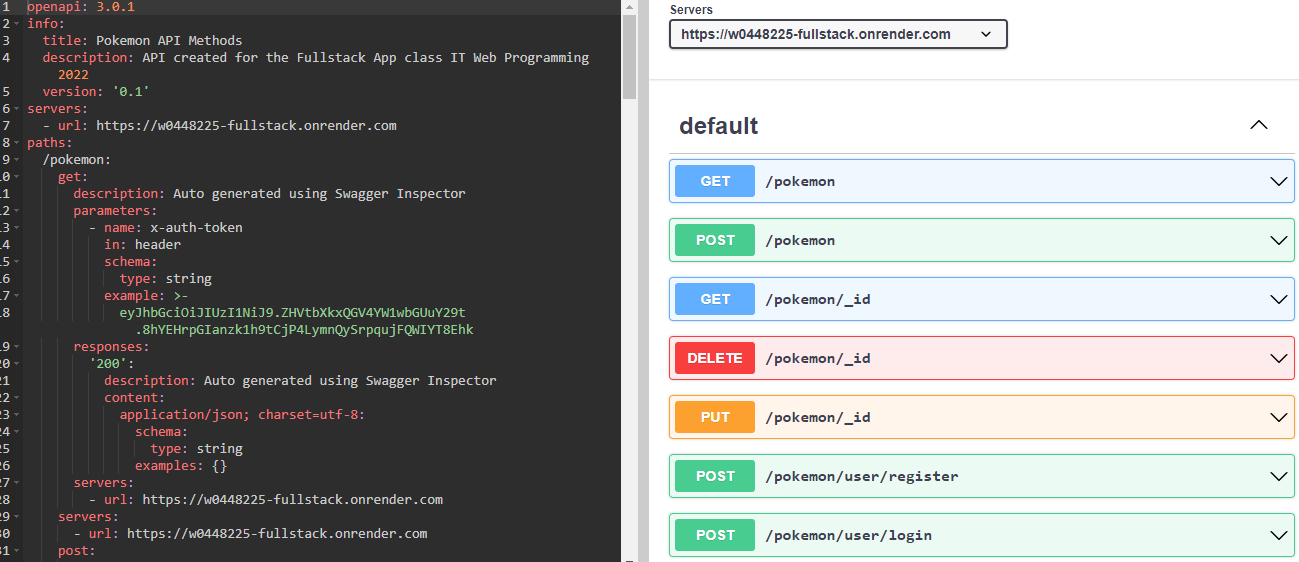 Pokemon API