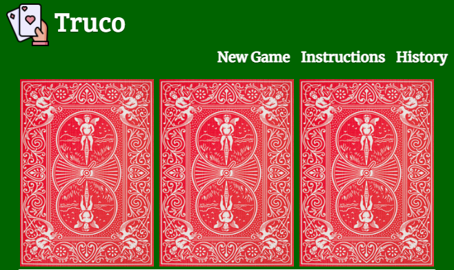 Truco Card Game